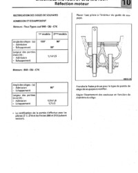 Djet Manuel de réparation Moteur C Cléon 1100cm3