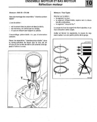 Djet Manuel de réparation Moteur C Cléon 1100cm3