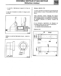 Djet Manuel de réparation Moteur C Cléon 1100cm3