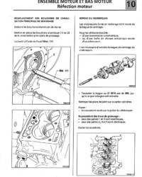 Djet Manuel de réparation Moteur C Cléon 1100cm3