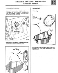 Djet Manuel de réparation Moteur C Cléon 1100cm3