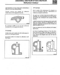 Djet Manuel de réparation Moteur C Cléon 1100cm3