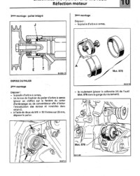 Djet Manuel de réparation Moteur C Cléon 1100cm3