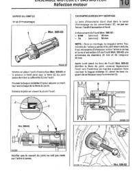 Djet Manuel de réparation Moteur C Cléon 1100cm3