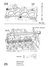 Djet Manuel de réparation Moteur C Cléon 1100cm3