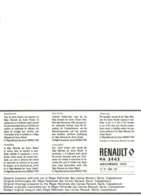Djet Manuel de réparation Moteur C Cléon 1100cm3