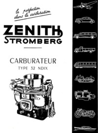Djet manuel documentation Carburateur Zenith Stromberg